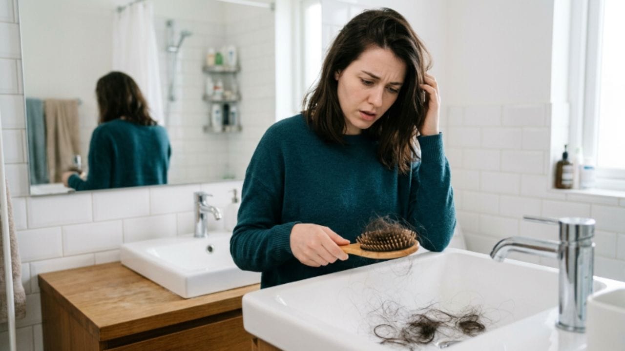बाल झड़ने से रोकने के लिए क्या करें? बालों को स्वस्थ रखने के लिए संतुलित और पौष्टिक आहार लें जिसमें प्रोटीन, आयरन और अन्य आवश्यक पोषक तत्व शामिल हों। अत्यधिक तनाव से बचें और अच्छी नींद लेने की कोशिश करें। बालों पर हीट स्टाइलिंग उत्पादों और कठोर रसायनों वाले उत्पादों का बार-बार इस्तेमाल कम करें।